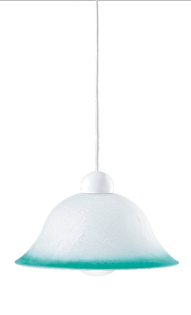 FAN Europe Svítidlo SETTECENTO Závěsné E27 Bílo zelené IP20