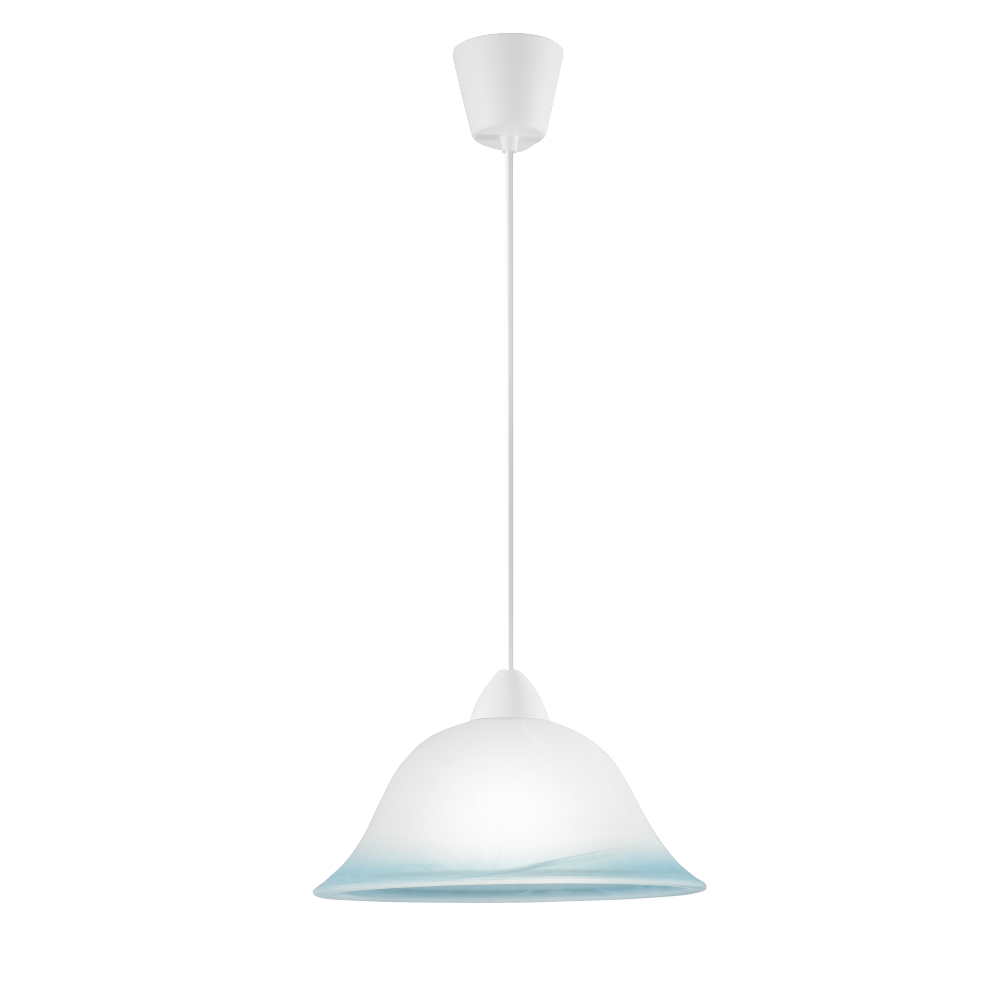 FAN Europe Svítidlo SETTECENTO Závěsné E27 Bílo modré IP20