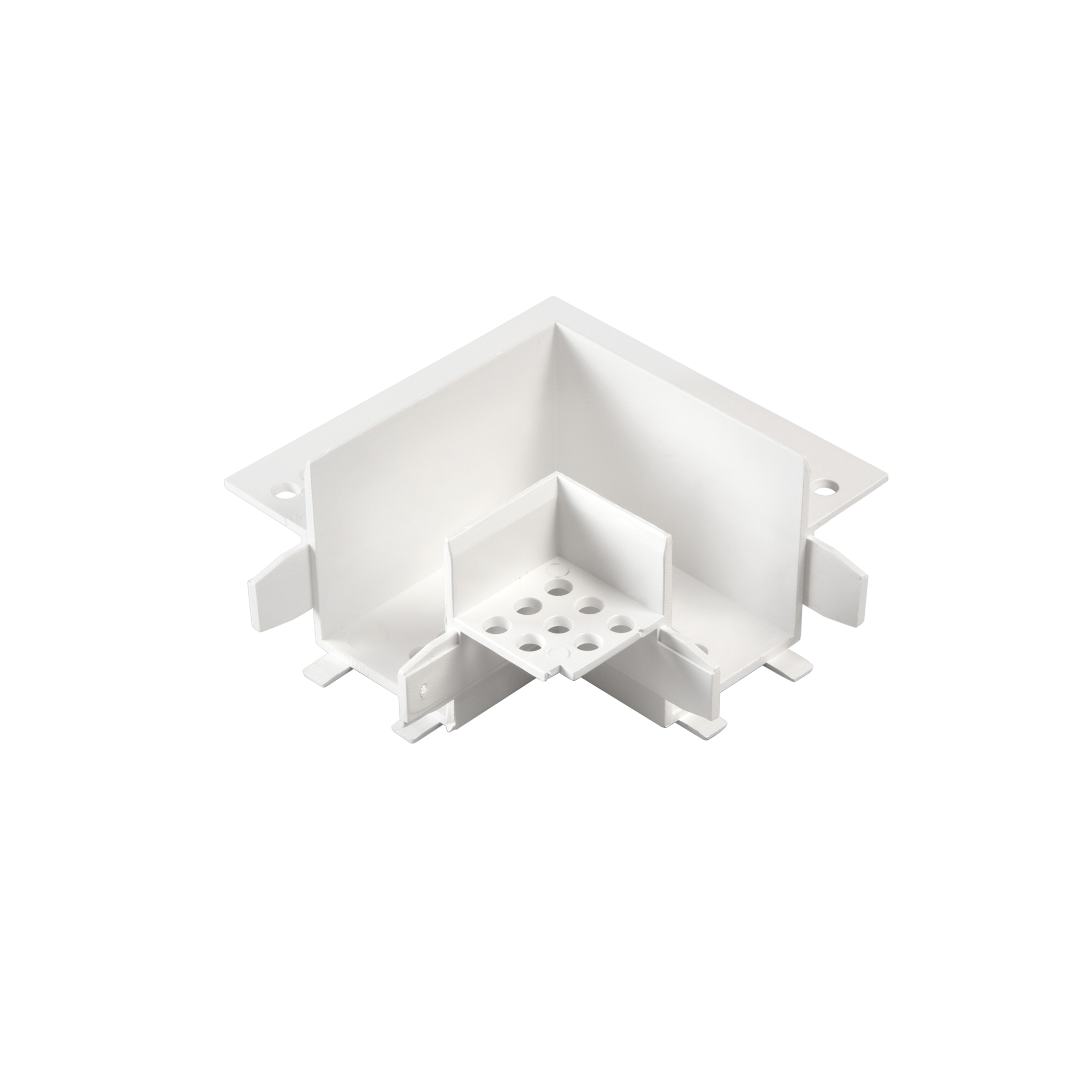 FAN Europe BERNINI Spojka Úhlová Bílá IP20 do lištového systému 48V Bernini zápustná