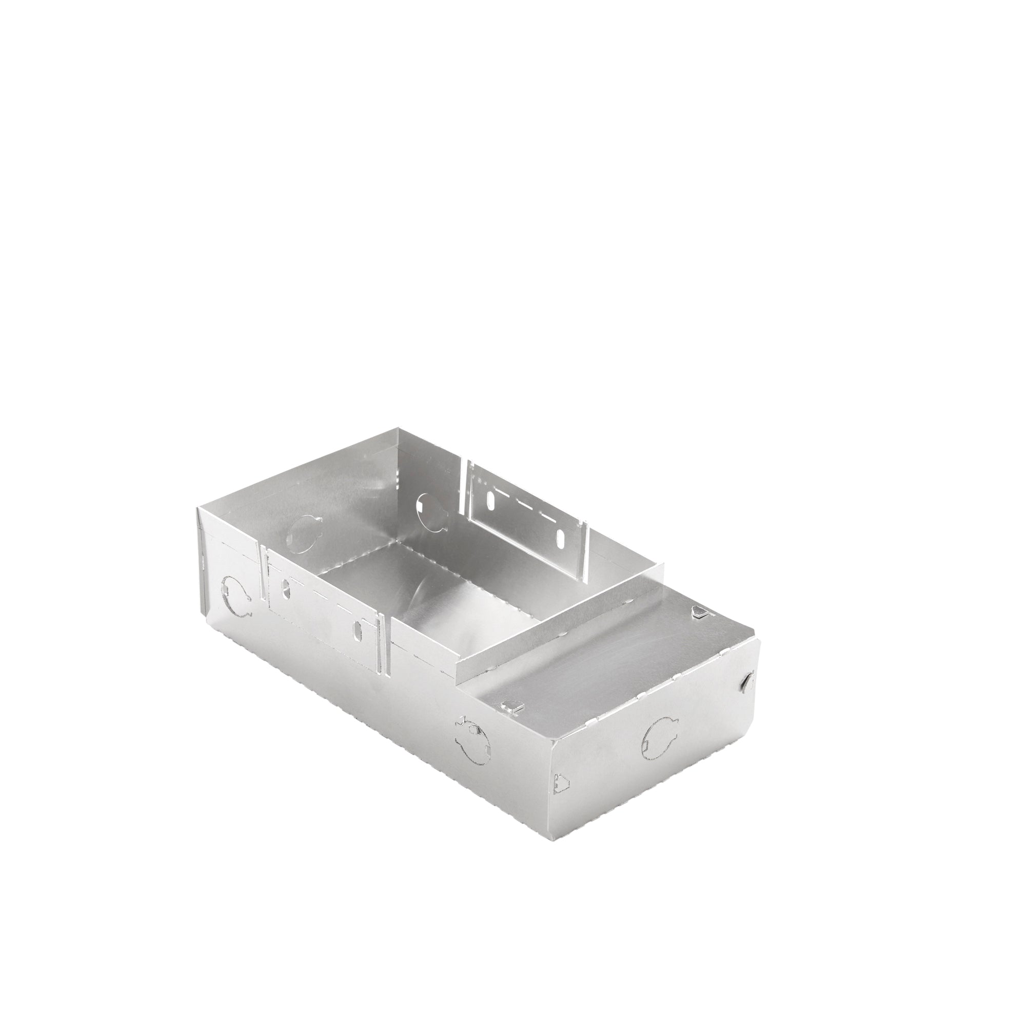 FAN Europe Spojovací krabice ARIEL Vestavná Chrom/Stříbrná IP20