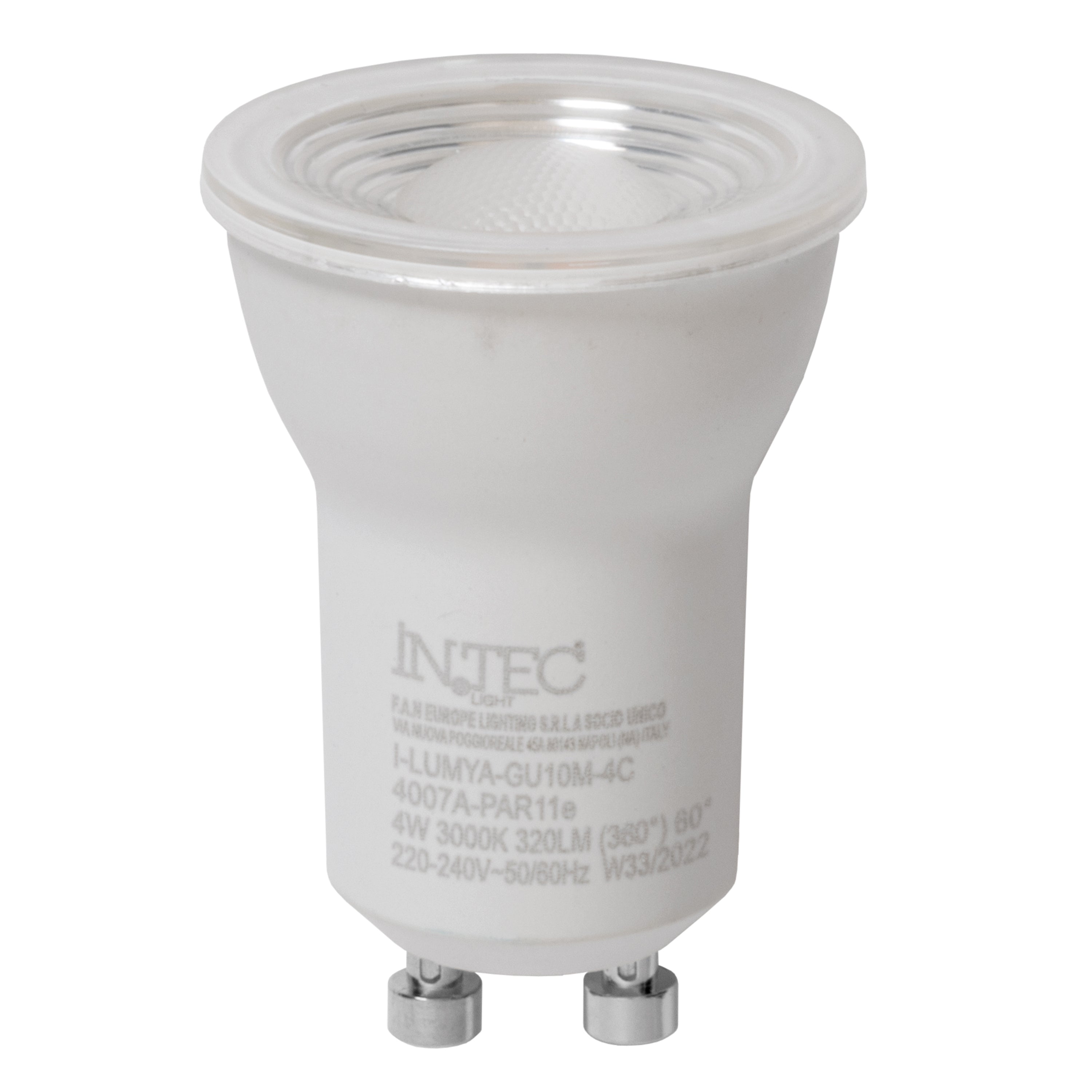 FAN LED MR11 4W GU10 3000K 320Lm 60d 35x48mm IP20